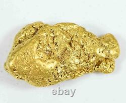 #1078 Natural Gold Nugget Australian 3.19 Grams Genuine