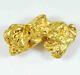 #1080 Natural Gold Nugget Australian 2.65 Grams Genuine