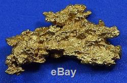 #1081 Large Natural Gold Nugget Australian 13.19 Grams Genuine