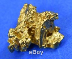 #1083 Large Natural Gold Nugget Australian 5.89 Grams Genuine