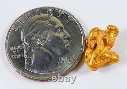 #1084 Natural Gold Nugget Australian 5.01 Grams Genuine
