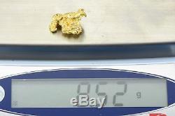 #1086 Large Natural Gold Nugget Australian 8.52 Grams Genuine