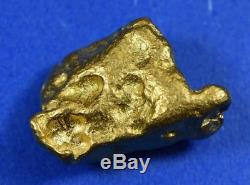 #1091 Large Natural Gold Nugget Australian 12.80 Grams Genuine
