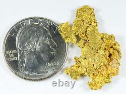 #1091 Natural Gold Nugget Australian 9.46 Grams Genuine