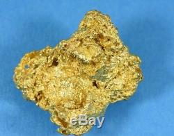 #1096 Natural Gold Nugget Australian 15.48 Grams Genuine