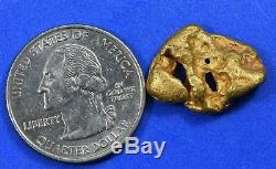 #1097 Large Natural Gold Nugget Australian 8.87 Grams Genuine