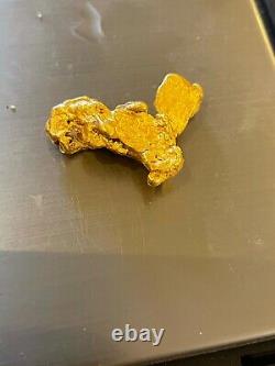 11.14g Yukon Gold Nugget Canadian/Alaskan Placer Gold High Purity Natural