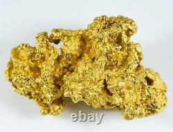 #1100 Natural Gold Nugget Australian 8.99 Grams Genuine