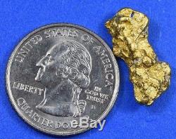 #1102 Large Natural Gold Nugget Australian 6.67 Grams Genuine