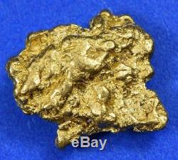 #1105 Large Natural Gold Nugget Australian 6.88 Grams Genuine