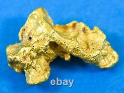 #1107 Natural Gold Nugget Australian 6.02 Grams Genuine