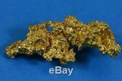 #1112 Large Natural Gold Nugget Australian 13.64 Grams Genuine