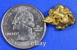 #1113 Large Natural Gold Nugget Australian 6.62 Grams Genuine