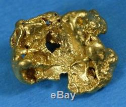 #1114 Large Natural Gold Nugget Australian 8.09 Grams Genuine