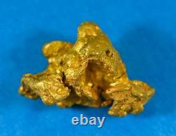 #1117 Natural Gold Nugget Australian 6.36 Grams Genuine