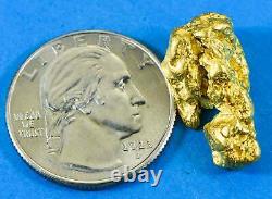 #1119 Natural Gold Nugget Australian 8.92 Grams Genuine