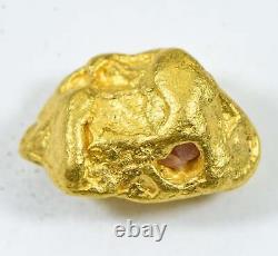 #1120 Natural Gold Nugget Australian 6.05 Grams Genuine