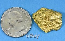 #1121 Large Natural Gold Nugget Australian 10.75 Grams Genuine