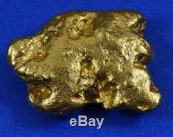 #1122 Large Natural Gold Nugget Australian 12.47 Grams Genuine