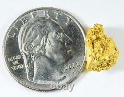 #1127 Natural Gold Nugget Australian 5.35 Grams Genuine