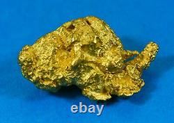 #1128 Natural Gold Nugget Australian 12.29 Grams Genuine