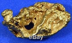 #1130 Large Natural Gold Nugget Australian 13.09 Grams Genuine