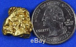#1131 Large Natural Gold Nugget Australian 12.00 Grams Genuine
