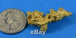 #1131 Large Natural Gold Nugget Australian 18.97 Grams Genuine