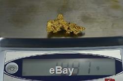 #1131 Large Natural Gold Nugget Australian 18.97 Grams Genuine