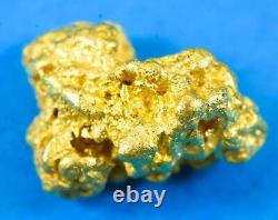 #1133 Natural Gold Nugget Australian 5.14 Grams Genuine