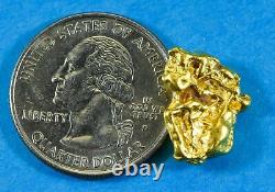 #1136 Natural Gold Nugget Australian 6.11 Grams Genuine