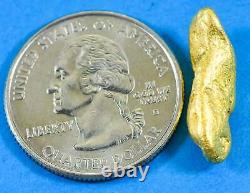 #1138 Natural Gold Nugget Australian 6.60 Grams Genuine