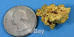 #1141 Large Natural Gold Nugget Australian 16.33 Grams Genuine