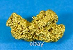 #1142 Natural Gold Nugget Australian 12.87 Grams Genuine