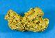 #1142 Natural Gold Nugget Australian 12.87 Grams Genuine