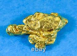 #116 Alaskan BC Natural Gold Nugget 1.39 Grams Genuine