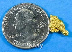#116 Alaskan BC Natural Gold Nugget 1.39 Grams Genuine