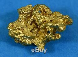 #1160 Large Natural Gold Nugget Australian 5.81 Grams Genuine