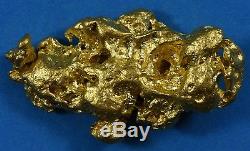 #1163 Large Natural Gold Nugget Australian 16.27 Grams Genuine