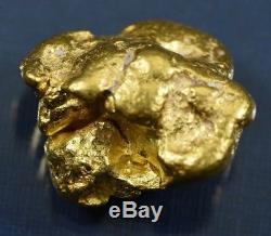 #1169 Large Natural Gold Nugget Australian 13.67 Grams Genuine