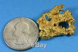 #1174 Large Natural Gold Nugget Australian 19.73 Grams Genuine