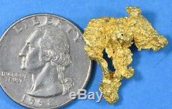 #1174 Large Natural Gold Nugget Australian 6.25 Grams Genuine