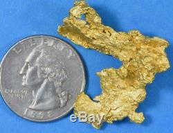 #1180 Large Natural Gold Nugget Australian 18.24 Grams Genuine