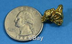 #1195 Large Natural Gold Nugget Australian 5.28 Grams Genuine