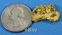 #1195 Large Natural Gold Nugget Australian 9.10 Grams Genuine