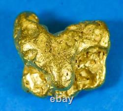 #1196 Natural Gold Nugget Australian 6.29 Grams Genuine