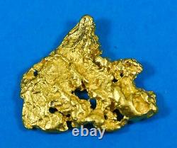 #1198 Natural Gold Nugget Australian 13.39 Grams Genuine