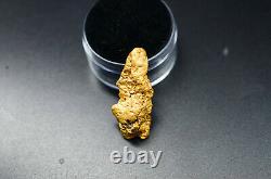 12.3 Gram Gold Nugget Pendant Piece Australian Natural Golden Triangle Talbot