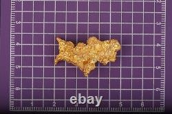 12.71 gram natural gold nugget from Australia