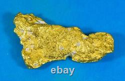 #1204 Large Natural Gold Nugget Australian 44.23 Grams Very Rare